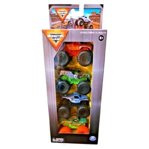 Monster Jam 4 In Scala 1:72