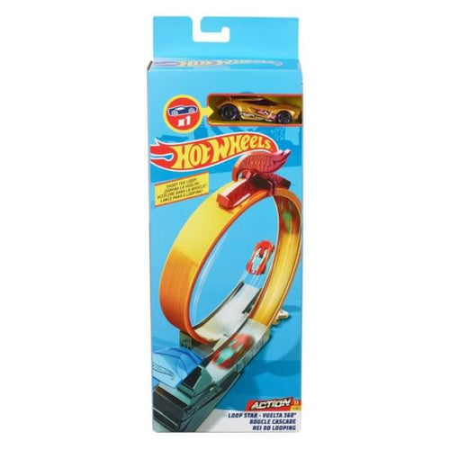Hot Wheels Action Classic Stunt Tracks Pista Spin & Score
