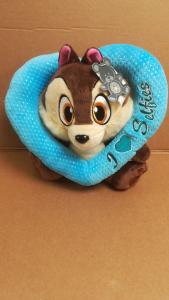 Cip E Ciop  Peluche 3 Col.C/Cuore  Cm.21