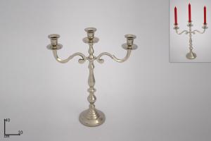Candeliere 3 Braccia Cm.40