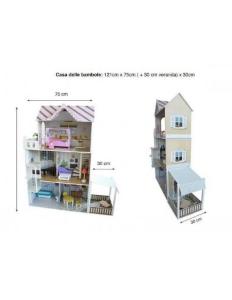 Casa Delle Bambole Legno Big H120