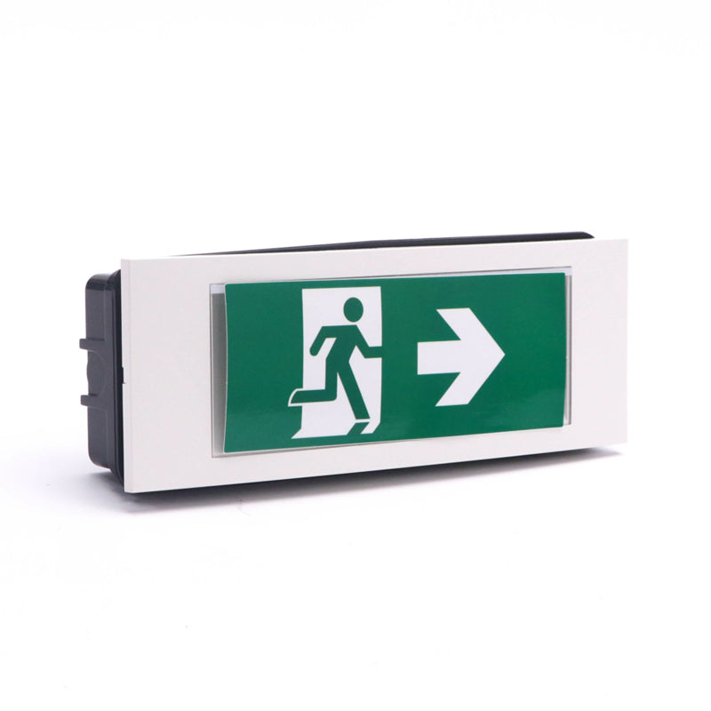 Vtac Vt511S  Lampada Emergenza + Exit A Luce Bianca 6000K  38W  110 Lumens  Ip20