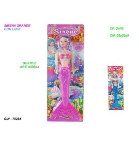 Sirena Grande Cm 49 C/Luci 3 Col