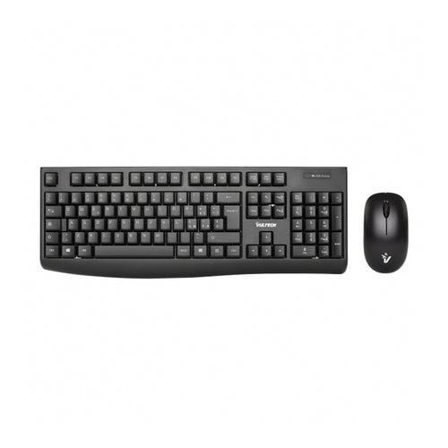 Vultech Km-821W - Kit Wireless Tastiera + Mouse Con 1600 Dpi Regolabili