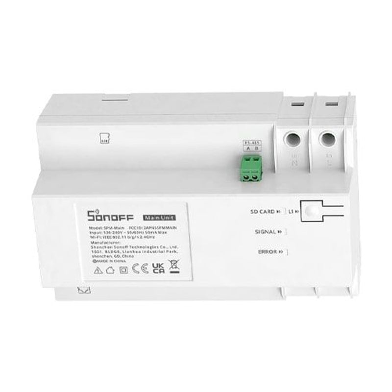 Sonoff Spm-Main - Misuratore Di Potenza Intelligente Con Ethernet E Wi-Fi