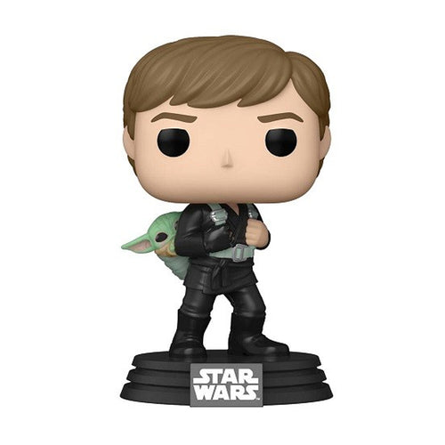Funko Pop Luke Skywalker And Grogu (68652)  Star Wars  Num583