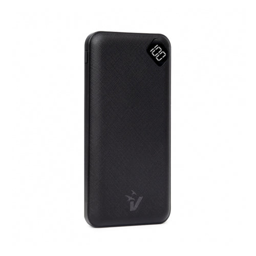 Vultech Vpb-P10Bk-Powerbank 10.000 Mah Con Lcd E Usb Quick Charge