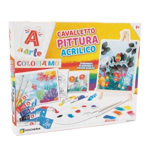 Cavalletto Legno Pittura