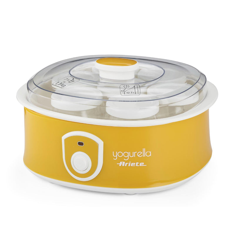 Ariete Yogurella (0617) - Yogurtiera Compatta - 7 Vasetti - 1,3L -20W