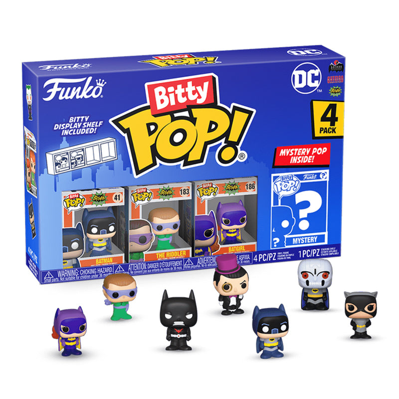 Funko Pop Bitty Pop 4Pack Serie 4 (71314)  Dc Comics