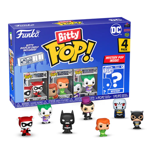 Funko Pop Bitty Pop 4Pack Serie 3 (71313)  Dc Comics