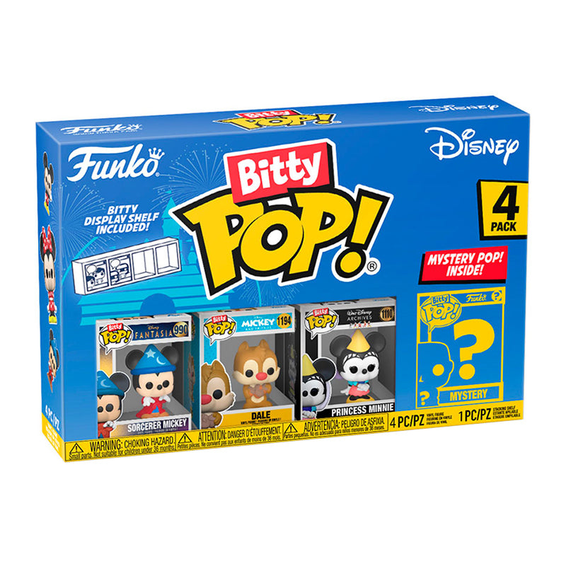 Funko Pop Bitty Pop Sorcerer Mickey 4Pk (71321)  Disney