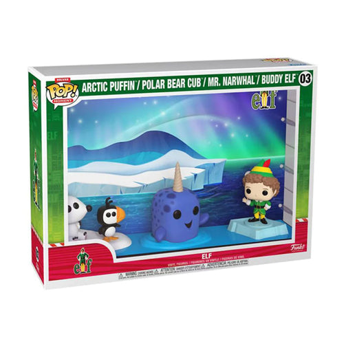 Funko Pop Narwhal Scene (68419)  Elf  Deluxe  Moment  Num03