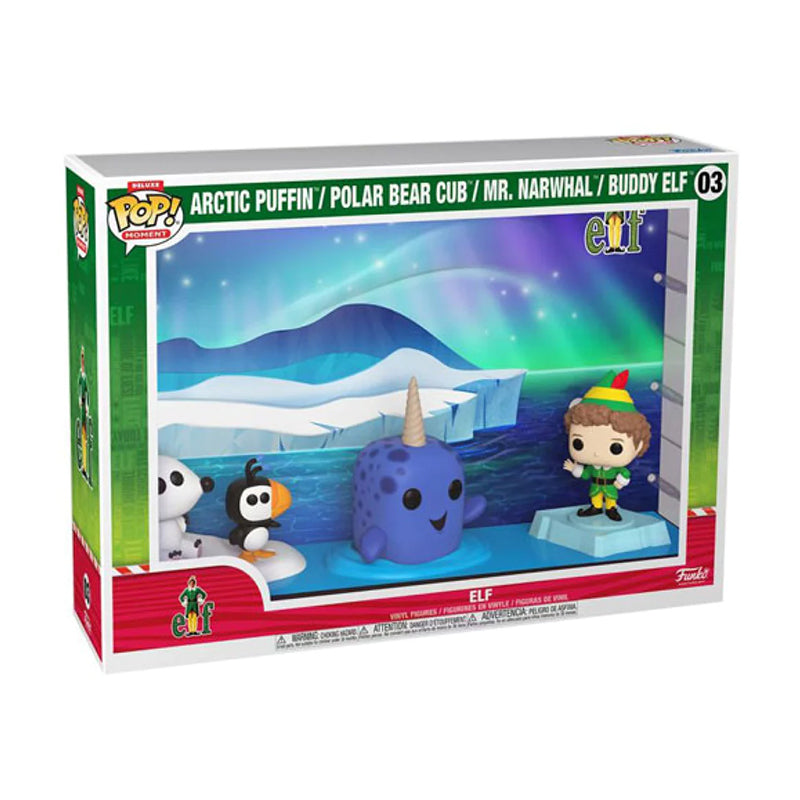 Funko Pop Narwhal Scene (68419)  Elf  Deluxe  Moment  Num03