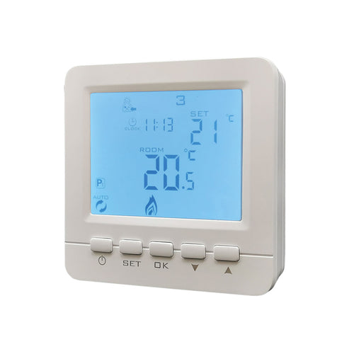 Bravo Qubo (93003113)  Cronotermostato Digitale  Display Lcd  Programmazione Automatica O Manuale