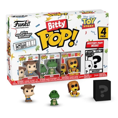 Funko Pop (73042)  Bitty Pop  Toy Story Woody 4Pk