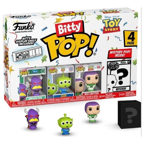 Funko Pop (73043)  Bitty Pop  Toy Story Zurg 4Pk