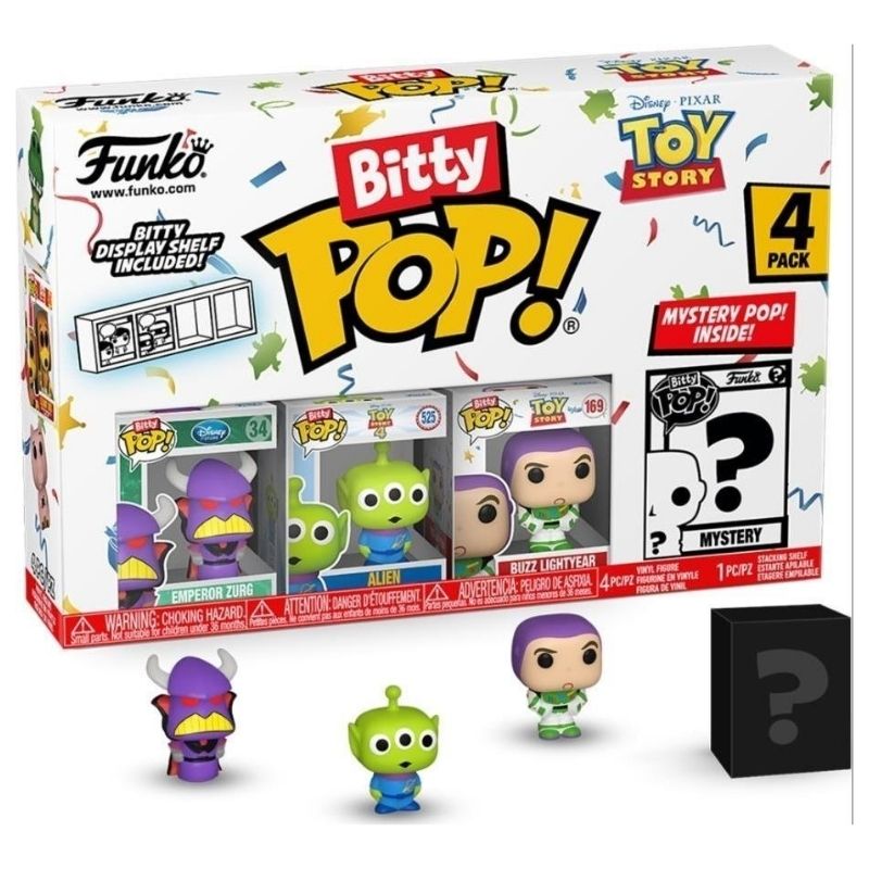 Funko Pop (73043)  Bitty Pop  Toy Story Zurg 4Pk