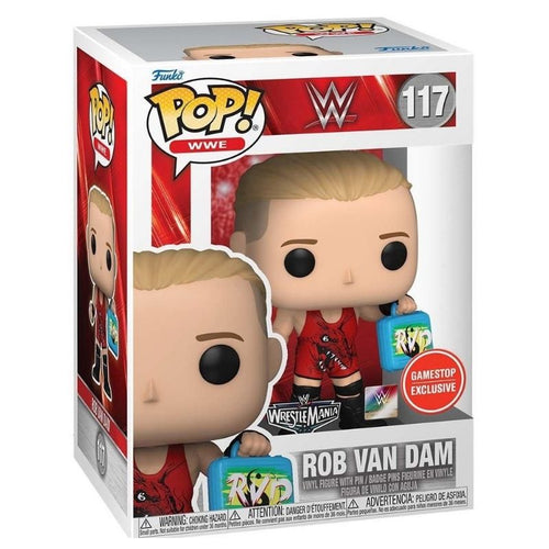 Funko Pop (65099)  Pin  Wwe Wm Robvandam W/Mitb