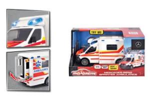 Ambulanza Cm 15 Luci E Suoni Met. Mercedez