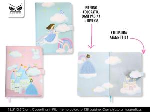 Diario Segreto Principessa Pelle 2 Colori
