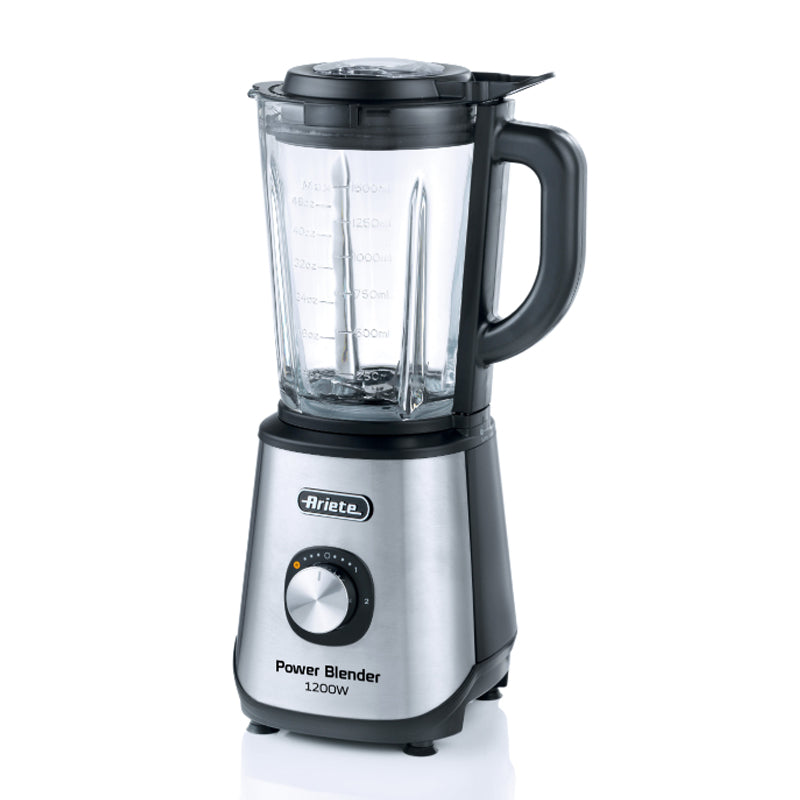 Ariete Power Blender (0579/00) - Frullatore - 1,5 L - 2 Velocita'' - Pulse - Tritaghiaccio - 1200W