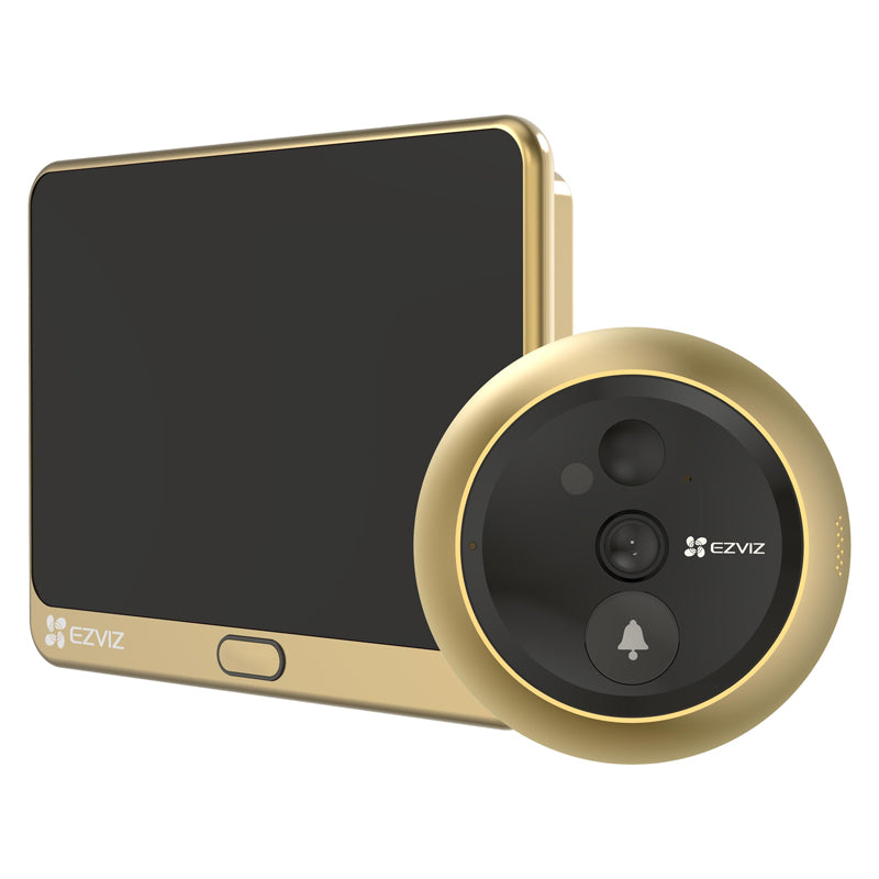 Ezviz Dp2C (Oro) - Videospioncino Wireless Fhd - Display 4.3