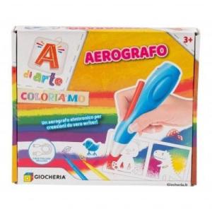Aerografo + 12 Pennarelli