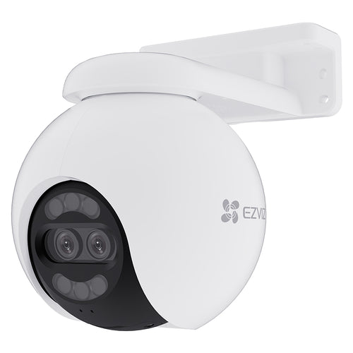 Ezviz H80X Dual 4K - Telecamera Motorizzata Da Esterno - Visione 360 - 4K - Color Night Vision - Human Detection - Audio Bidirezionale - Difesa Attiva