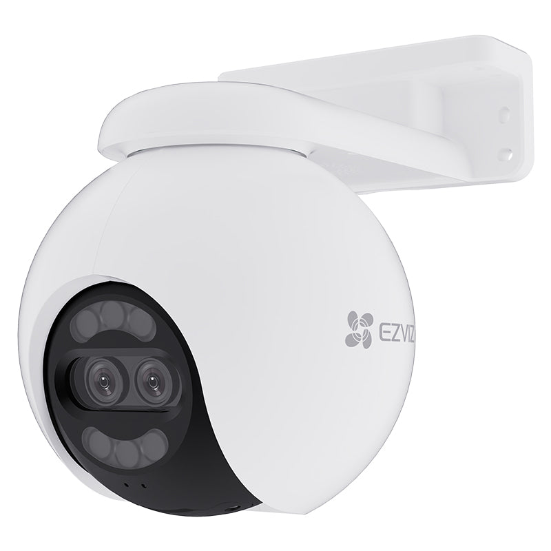 Ezviz H80X Dual 4K - Telecamera Motorizzata Da Esterno - Visione 360 - 4K - Color Night Vision - Human Detection - Audio Bidirezionale - Difesa Attiva