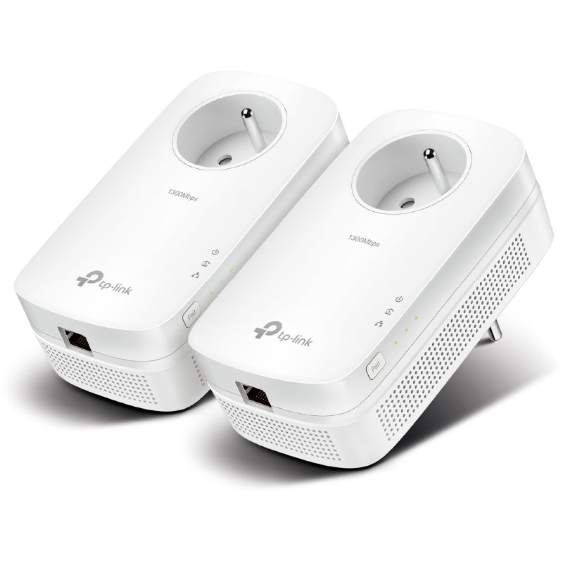 Tp-Link Tl-Pa8015P Kit - Powerline Av1300 Lan + Passthrough
