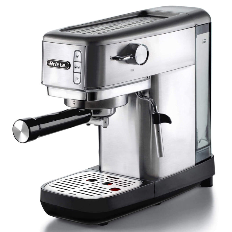 Ariete Metal (1380/10) - Macchina Per Caffe'''' Espresso - Polvere E Cialde -  Cappuccinatore - Pressione 15 Bar - 1300W