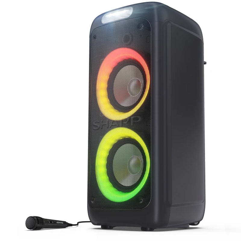 Sharp Xparty Street Beat (Ps-949) -  Speaker Bluetooth Portatile Tws - 260W - Usb - Aux - Gioco Luce Led Rgb