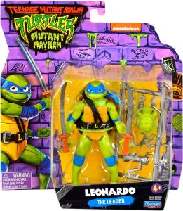 Turtles Leonardo Mutant Mayhen C/Accessori Cm.11.4  -250-