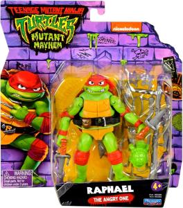 Turtles Raphael Mutant Mayhen C/Accessori Cm.11.4 -250-