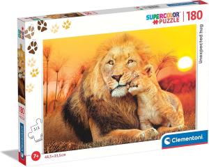 Puzzle Da 180 Leone C/Cucciolo