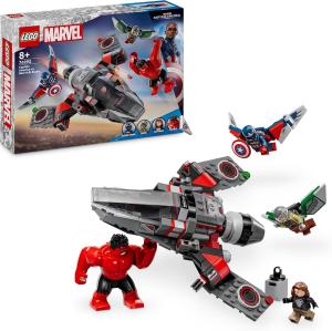 Marvel Battaglia Capitan America Vs Hulk Rosso