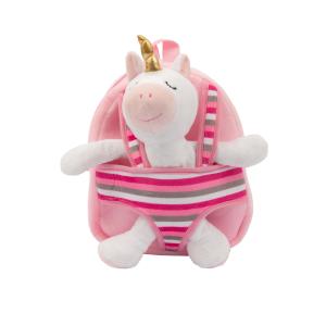 Zainetto Rosa Unicorno/Coniglietto