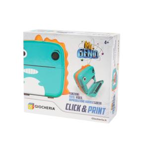 Macchina Fotografica Dinosauro C/Stamp/Video/Giochi