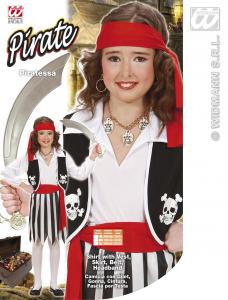 Pirata Bambina Cm.128 5/7