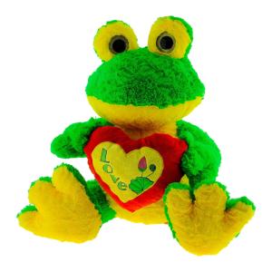 Peluche Rana Amanda Cuore Cm 60