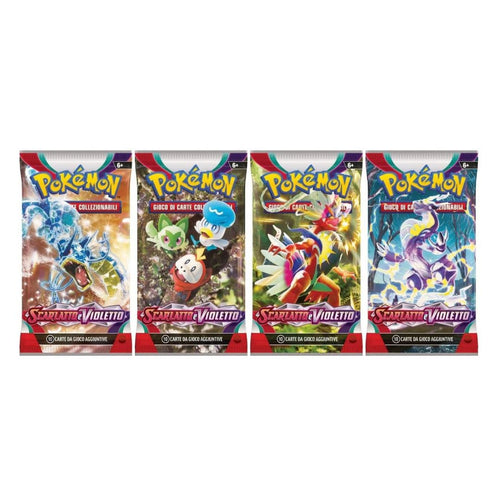 PKSV01 - Pokémon - Bustina da 10 carte - Scarlatto e Violetto
