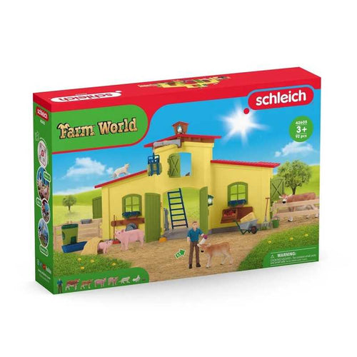 Farm World Schliech-S 42605 Grande Stalla Con Animali E Accessori