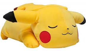 PK120100 Rei Toys PELUCHE POKEMON SLEEPING CM 45 PIkACHU
