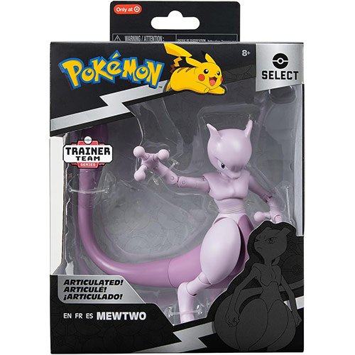 PK081000 Rei Toys Pokemon Select Super-Articulated Figure (Mewtwo)cm