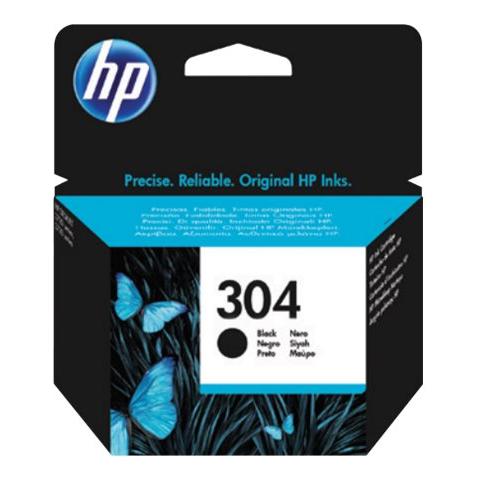 Hp 304 Black (N9K06Ae)  Cartuccia Originale
