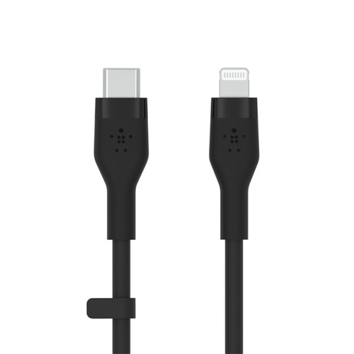 Cavo In Silicone Da Usb-C A Lightning 3M - Nero