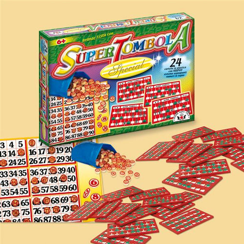 Super Tombola Special 24 Cartelle Con Finestrelle