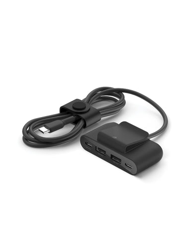 4-Port Usb Power Extender 2M - Nero