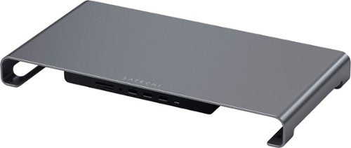 Usb-C Monitor Stand Hub Xl - Space Gray